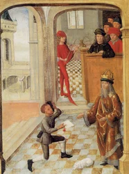 The News of the Divine Revelation is Delivered to the Emperor in Regensburg